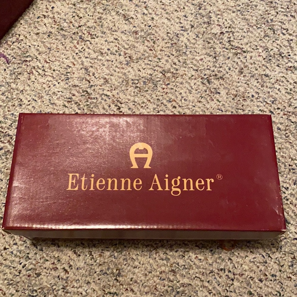 Vintage 90s Etienne Aigner slipper shoes